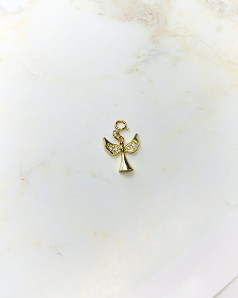 Gold Charms with Spring Clasp