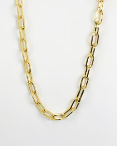 Chunky Gold Chain Necklace "Belinda"