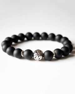 Matte Black Onyx Bracelet