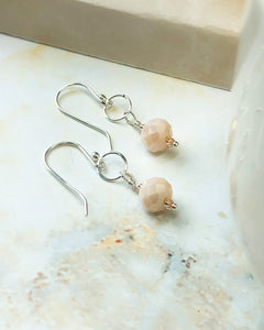 Peach Blush Earrings