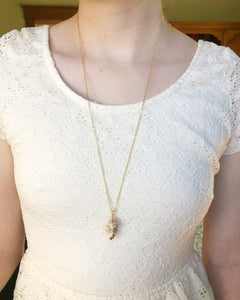 Shell of Gold Necklace
