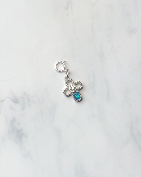 Silver Charms with Spring Clasp