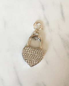 Silver Charms with Spring Clasp